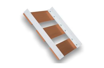 Sammelschienenhalter aus Duroplast L 185-2