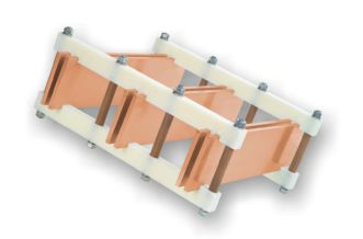Sammelschienenhalter aus Thermoplast SH 185/12