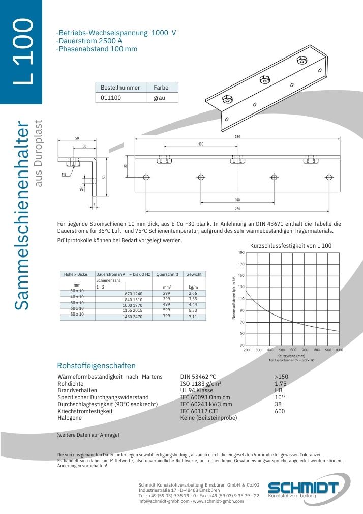 L 100 Produktkatalog L 100