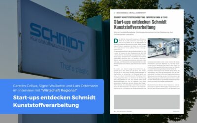 Start-Ups entdecken Schmidt Kunststoffverarbeitung!