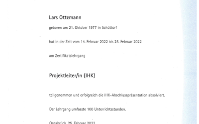 Herzlichen Glückwunsch an unseren Vertriebsleiter Deutschland – Herr Lars Ottemann!