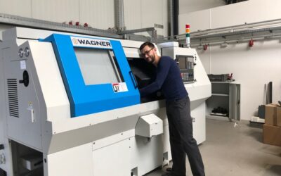 Neue vollautomatische CNC-Drehbank