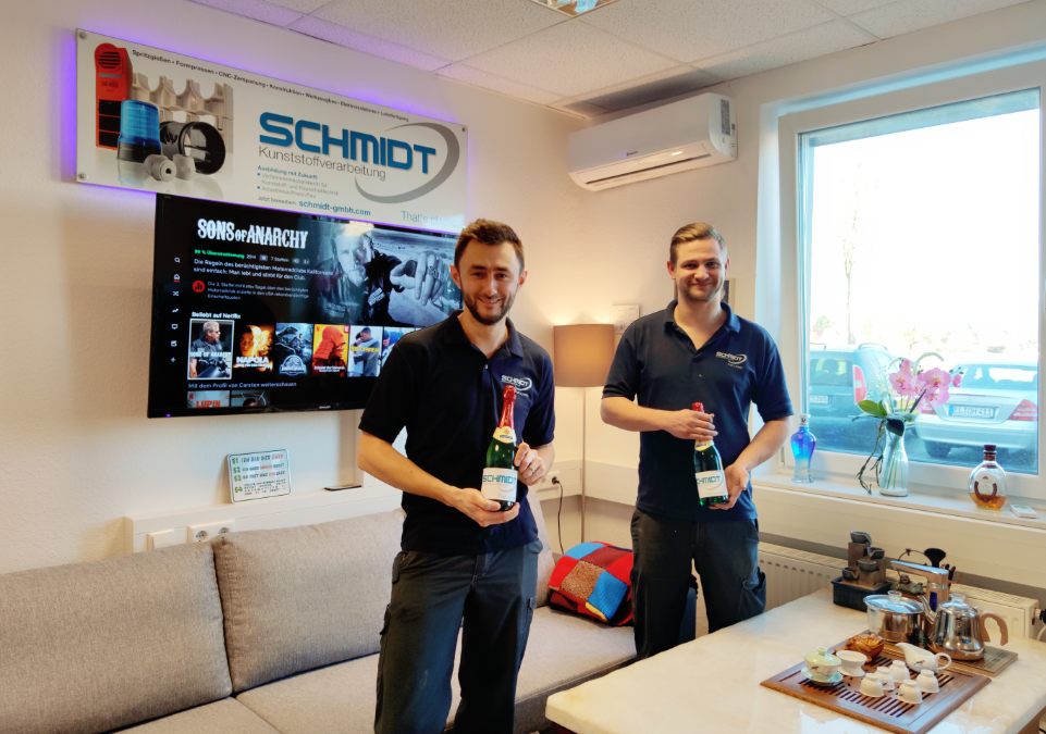 DANKE an Leon Stockmann, Marcel Brändel und Philipp Kettler – Herzlichen Glückwunsch zum 5-jährigen Jubiläum!